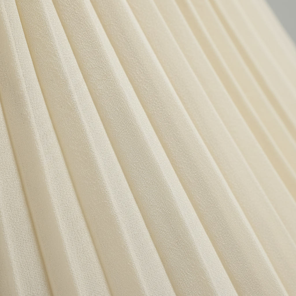 Kremfarget Maxikjole Dame | Elegant Chiffon Kjole