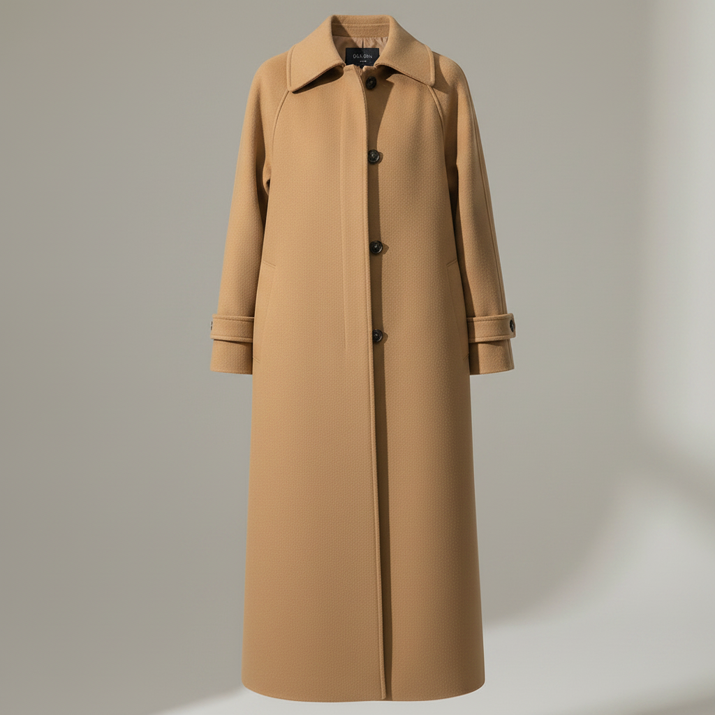 Elegant Lang Kåpe Bridget | Ullkåpe Dame Vinterkåpe