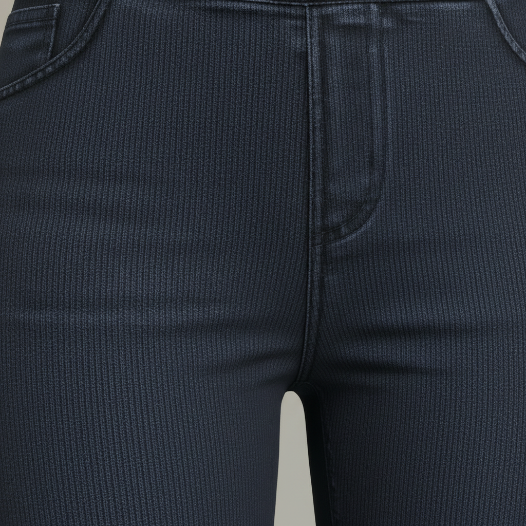 Høy Midje Skinny Jeggings | Bukser Dame