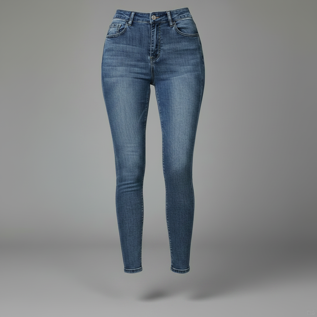 Nova Skinny Jeans | Damejeans Med Vintage Vask