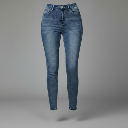 Nova Skinny Jeans | Damejeans Med Vintage Vask